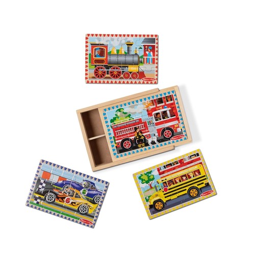 Melissa doug vehicles four - doug,