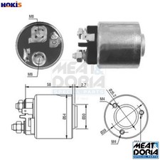 SOLENOID SWITCH STARTER 46083 FOR RENAULT 11 ENCORE MASTER/Bus SUPER/5 SPORT