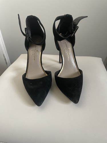 Jessica simpson black suede - black,