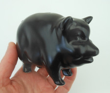 Sylvac Pottery small black pig