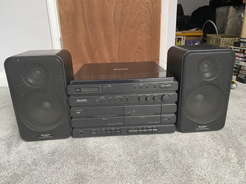 Sharp system vintage - sharp, hi-fi