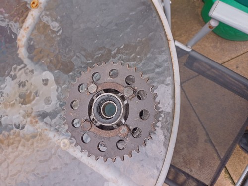 Yamaha as3 sprocket carrier - yamaha,