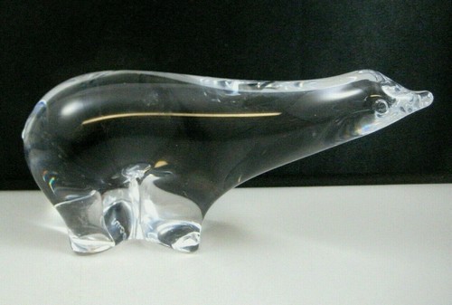 Art glass standing - glass, seal