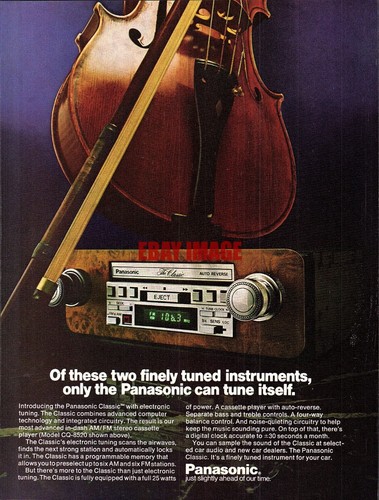 Advert for panasonic model - advert,