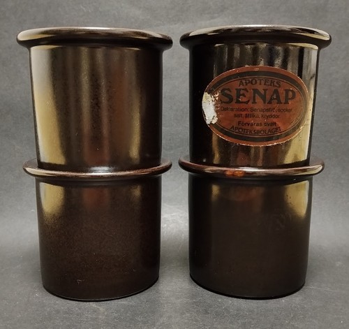 Pharmacy mustard jar - mustard,