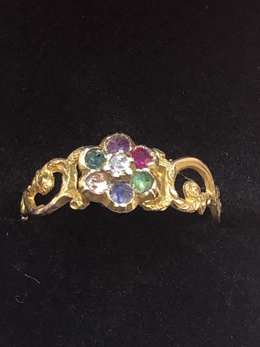 Antique georgian 18ct - antique, gold