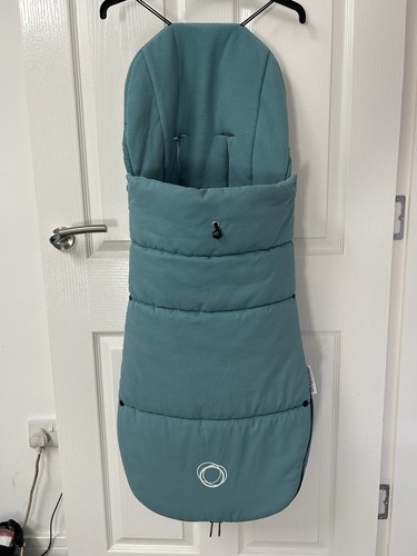 Bugaboo pram footmuff - pram, petrol