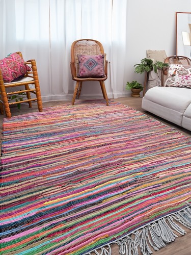 Rug rag rugs multi colour - colour, mat