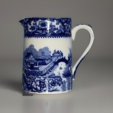 Antique Olde Alton Ware Blue Willow Milk Jug