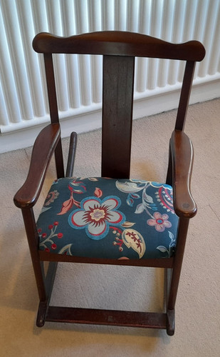Parker knoll rocking chair vtg - knoll,
