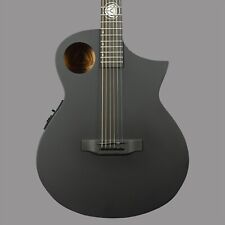 Lindo Neptune V3 Electro Acoustic Guitar with F-4T Preamplifier - Matt Black