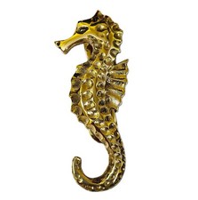 Brass Seahorse Door Knocker