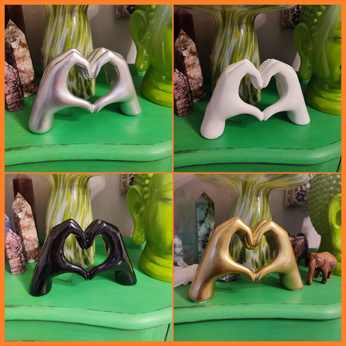 Heart hands love ornament - heart,