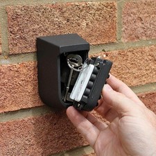 Outdoor High Security Wall Mounted Push Button Key Safe Box Lock 3 to 10 Digit