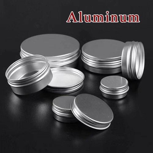Small round aluminum - tin, can