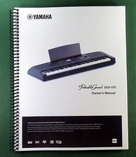 Yamaha DGX-670 Instruction