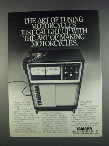 1982 yamaha motorcycle - yamaha, exhaust
