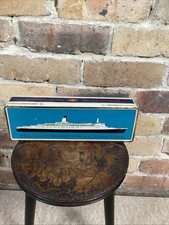 RMS Queen Elizabeth 2 Maiden Voyage Rothmans Cigarette Tin 1969 Cunard QE2