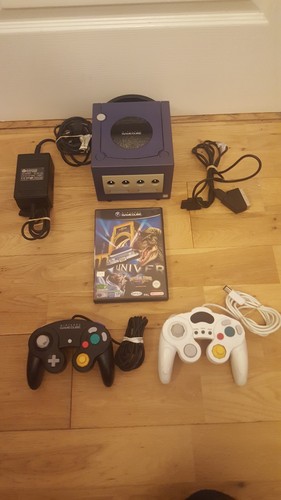 Purple nintendo gamecube - purple,