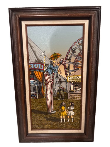 Vintage hargrove serigraph - h.,