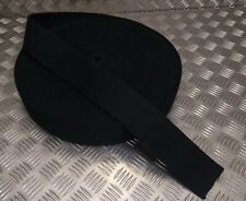 RTR Stable Belt Material Black British Made Hardwearing Army Mil-Spec Webbing