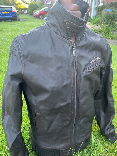Raf vintage leather bomber - raf,