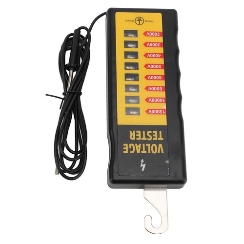 Electric fence voltage tester - electric,