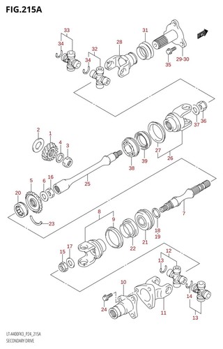 Suzuki genuine atv shim - suzuki,