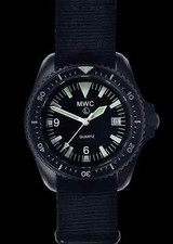 MWC 2024 PVD Quartz Military Divers Watch Sapphire Crystal NATO STOCK NUMBER