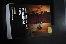 Smith and Hogan's Criminal Law by Laird, Karl Book The Cheap Fast Free Post