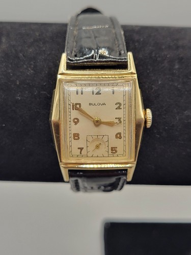 Vintage mens bulova tank - mens, watch