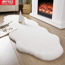 Fluffy Shaggy Rug Faux Rabbit