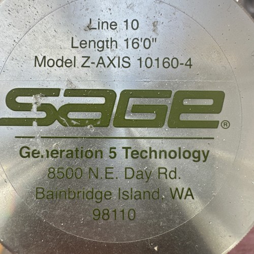 Sage axis 10160 - z-axis, 10160-4