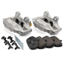Upgraded ALLOY 4 Pot Brake Calipers & Brake Pad Kit - Princess, Escort, Capri