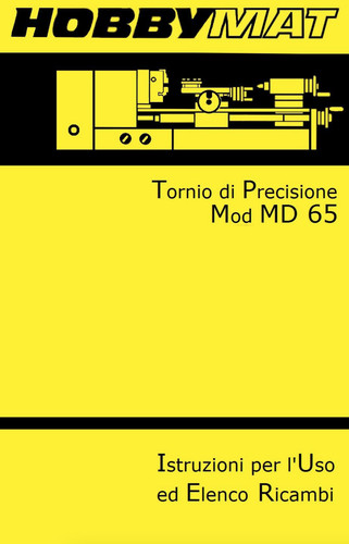 Hobbymat md65 lathe - md65,