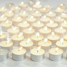 Starlytes Unscented 4 Hour Night Light Candle Tealights 60/120/240/480 (in 20's)