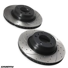 330MM FRONT DRILLED GROOVED