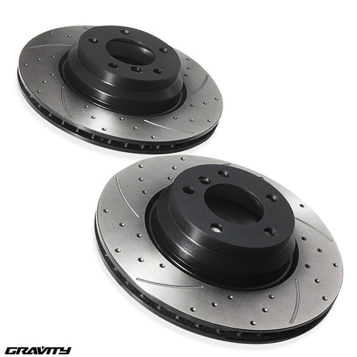 330mm front drilled - front, grooved