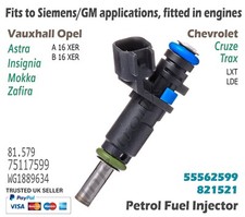 Fuel Injector 55562599 for