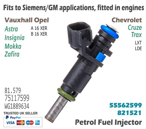 Fuel injector 55562599 for - injector,