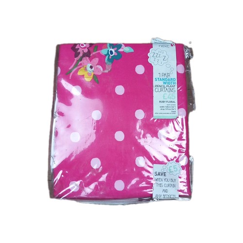 Pink polka dot floral - 54,