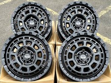 16" Black TG9 Alloy Wheels Fits Mercedes Vito Viano V Class Vaneo Vans Bus Crew