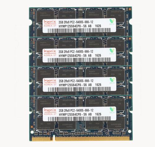 Hynix 8gb 2gb ddr2 800mhz - 4x,