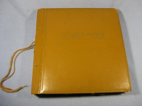 Vintage scrap book military - vintage,