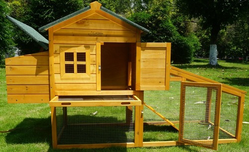 Chicken coop run hen house - run,