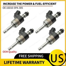 4PCS Fuel Injectors 16010-5PA-305 For Honda Accord 2018-2020 CR-V 2017-2020 1.5L