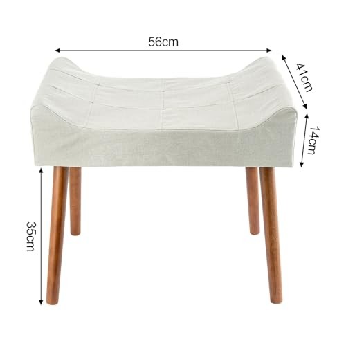 Vanity stool upholstered - vanity,
