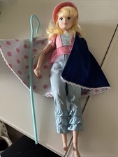 Toy Story Little Bo Peep Poseable Doll 12” With Shawl & Hook 2018 RARE