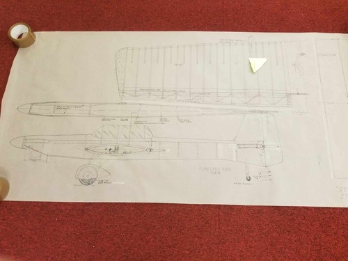 Vintage model aircraft plans - vintage,