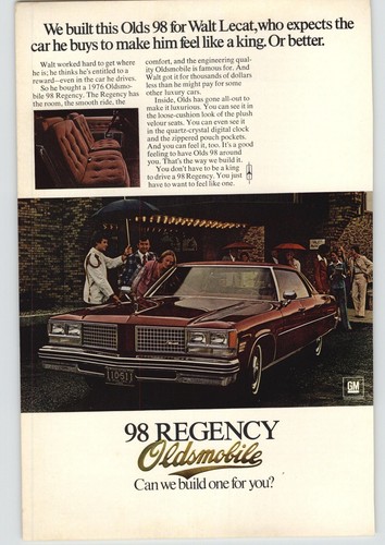 1976 red oldsmobile regency - 1976,